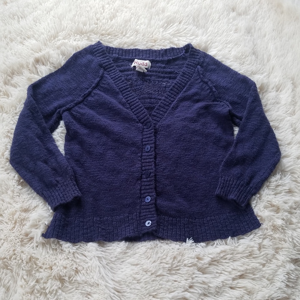 🍀Mudd Knit Cropped Cardigan XS